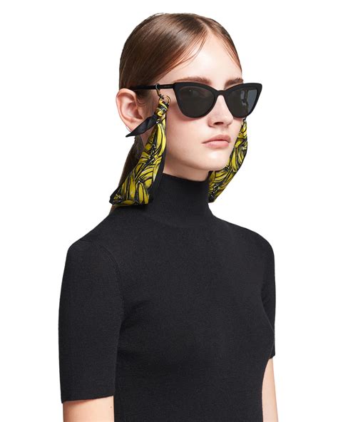 prada scarf glasses
